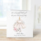 Personalised Christening Card, Christening Card For Girls, Christening Card For Granddaughter, Christening Card For Daughter, Goddaughter