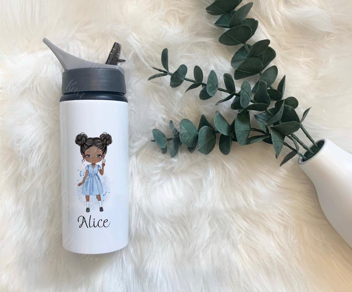 Kids School Water Bottle, Personalised Water Bottle, Water Bottle For Girls, School Drinks Bottle