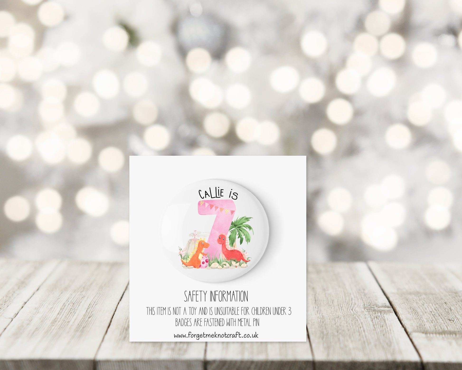 Dino Birthday Badge, Kids Birthday Badge, Birthday Badge For Kids, Any Age Birthday Badge, Rocket Badge, Badge For Boys, Badge For Girls