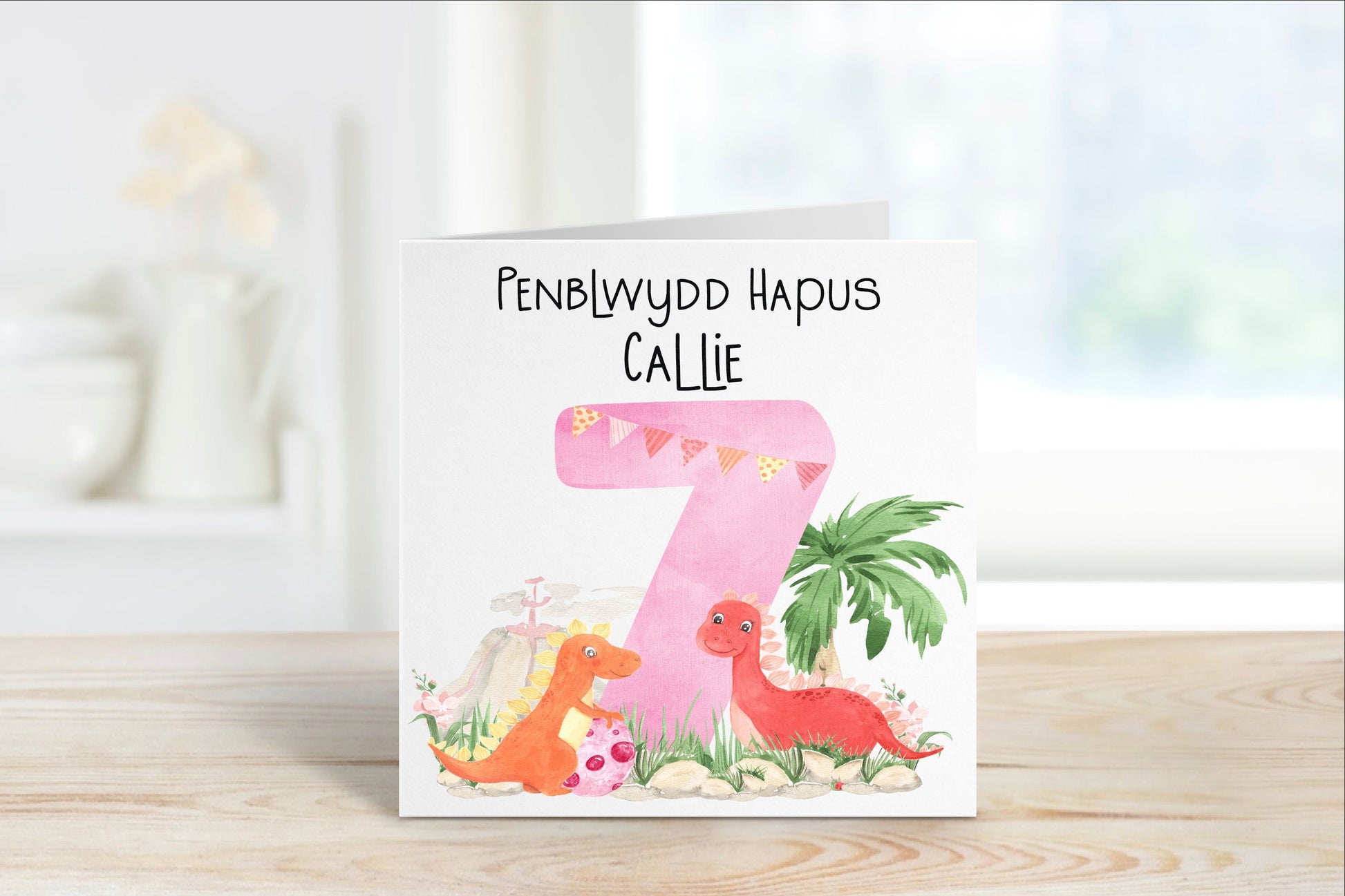 Welsh Birthday Card For Girls, Dino Birthday Card, Birthday Badge For Kids, Personalised Birthday Card, Rocket Badge, Badge For Boys,