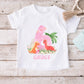 Birthday Dinosaur T-shirt, Personalised Dino T-shirt For Kids, Girls Tshirt, T Shirt For Kids, Kids Personalised Birthday Dino Tshirt