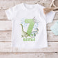 Personalised Birthday Dinosaur T-shirt, Personalised Dino T-shirt For Kids, T Shirt For Kids, Personalised Birthday Dino Tshirt