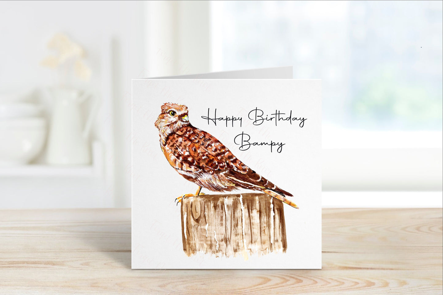 Sparrow Hawk Birthday Card, Grampy Birthday Card, Birthday Card For Grandparent, Dad Birthday, Uncle Birthday Card