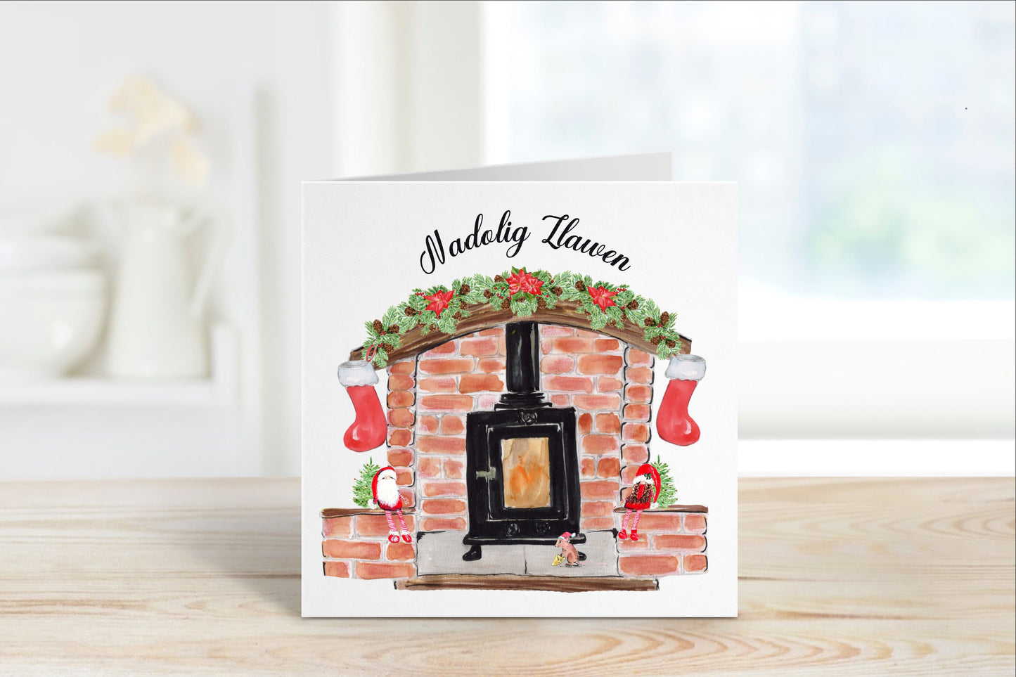 Welsh Christmas Card, Nadolig Llawen, Merry Christmas, Christmas Card Pack, Personalised Christmas Cards, Family Christmas Cards