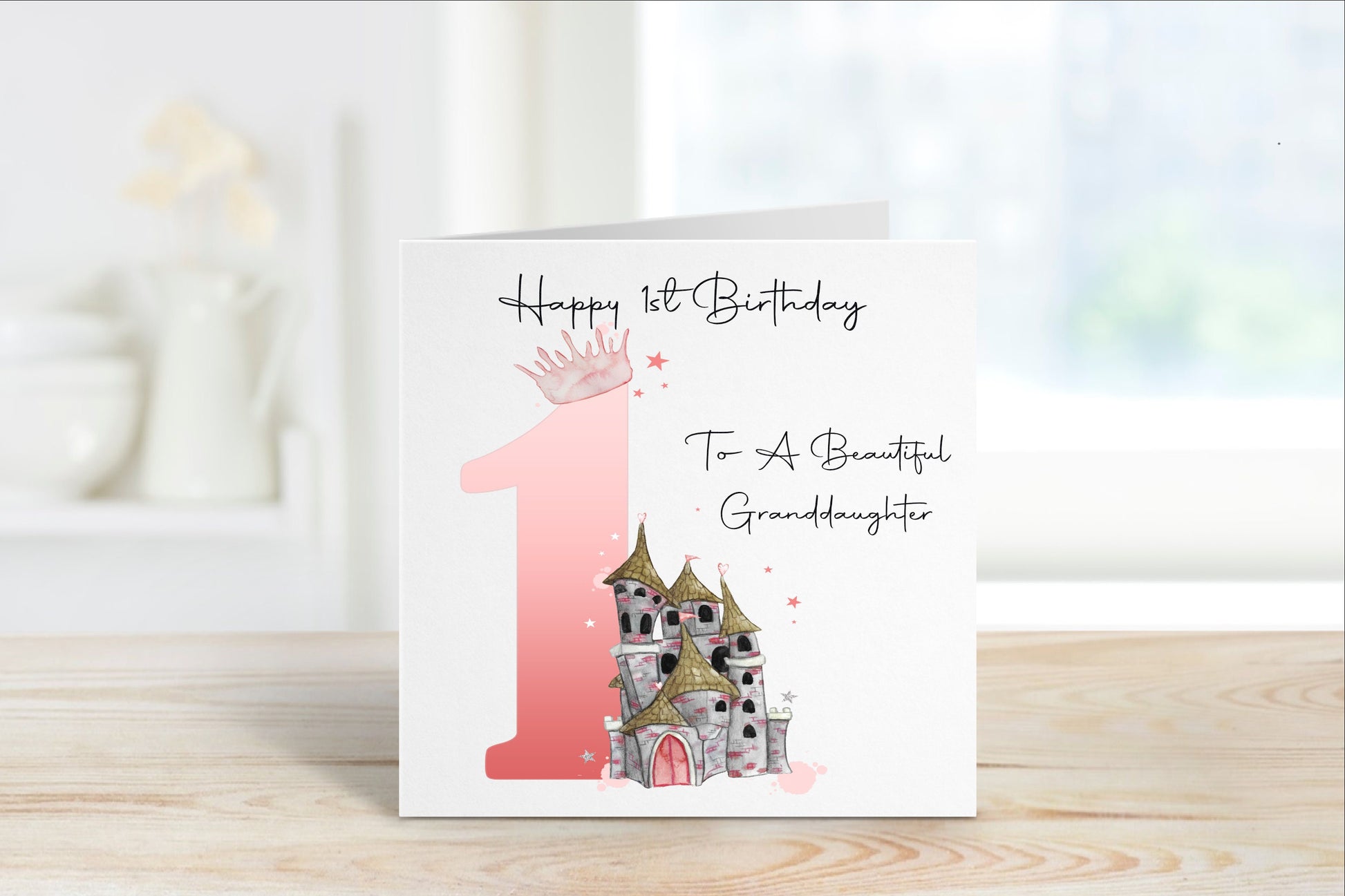 1st Birthday Card, Daughter Birthday Card, Birthday Card For Granddaughter, Daughter Birthday, Niece Birthday Card
