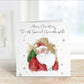 Granddaughter Christmas Card, Personalised Christmas Card, Christmas Card For Mum, Grandson Christmas Card