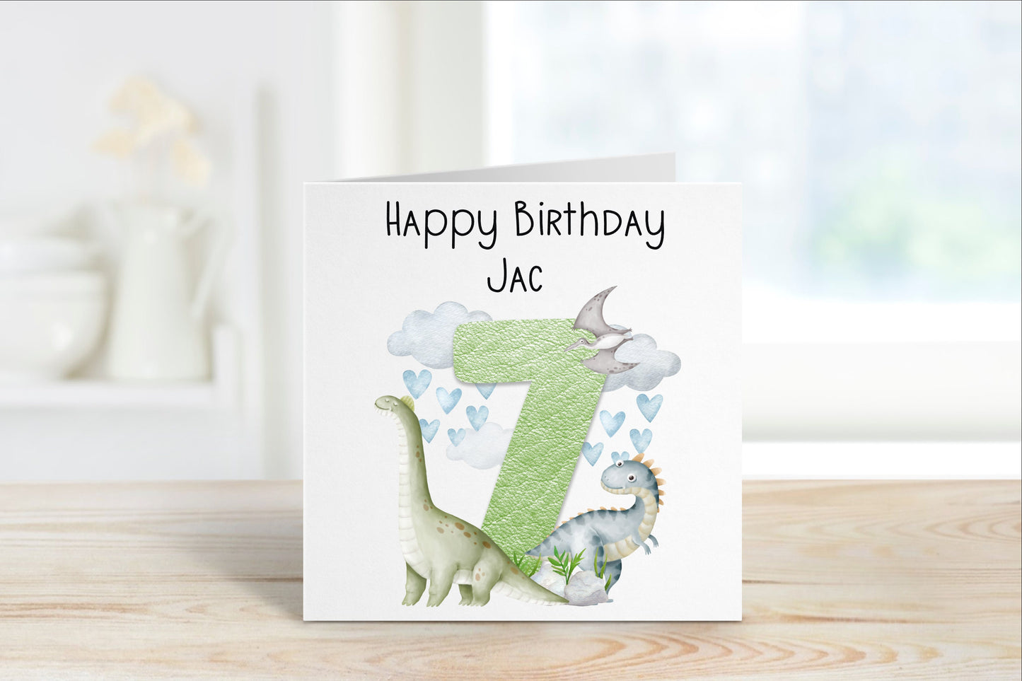 Grandson Birthday Card, Birthday Card For Grandson, Birthday Card For Boys, Son Birthday Card, Dino Birthday Card, Any Age Card