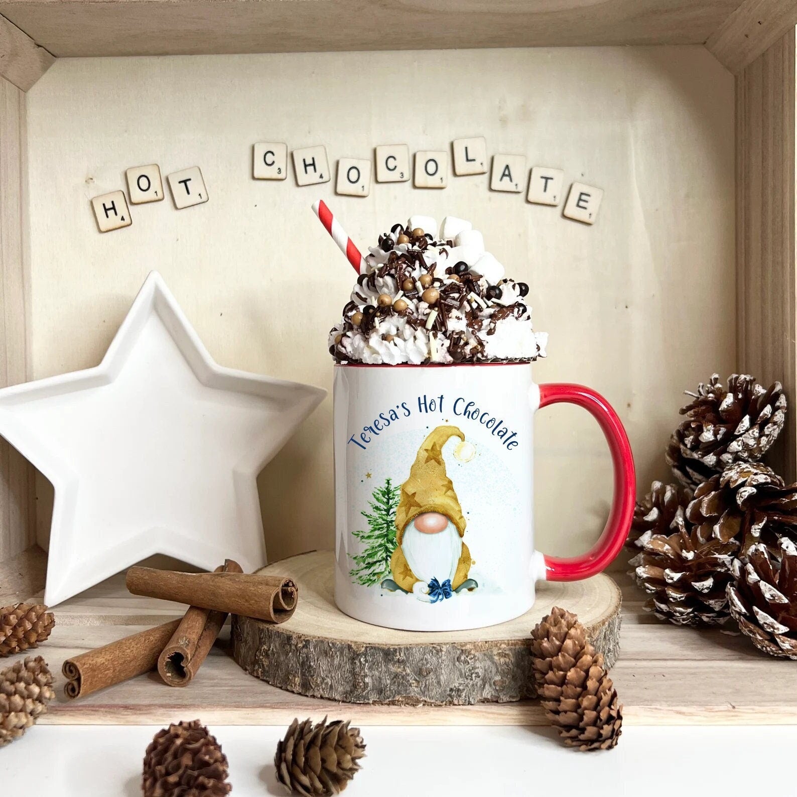 Gonk Gifts, Christmas Gonk Mug, Gonk Mug, Christmas Gnome Mug, Gonk Gifts, Christmas Mug, Christmas Gift For Her, Christmas Gift For Him