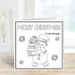 Colour Your Own Christmas Cards, Kids Colour Your Own Christmas Cards, Children's Card Activity Pack