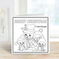Colour Your Own Christmas Cards, Kids Colour Your Own Christmas Cards, Children's Card Activity Pack