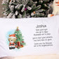 Christmas Pillowcase, Christmas Eve Pillowcase, Personalised Pillowcase,