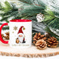 Gonk Christmas Mugs, Santa Gonk Mug, Christmas Gonk, Gonk Gifts, Christmas Gnome Mug, Christmas Gift For Him, Christmas Hot Chocolate Mug