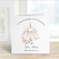 Great Niece Christening Card, Personalised Christening Card For Goddaughter, Christening Card For Granddaughter, Baptism Card