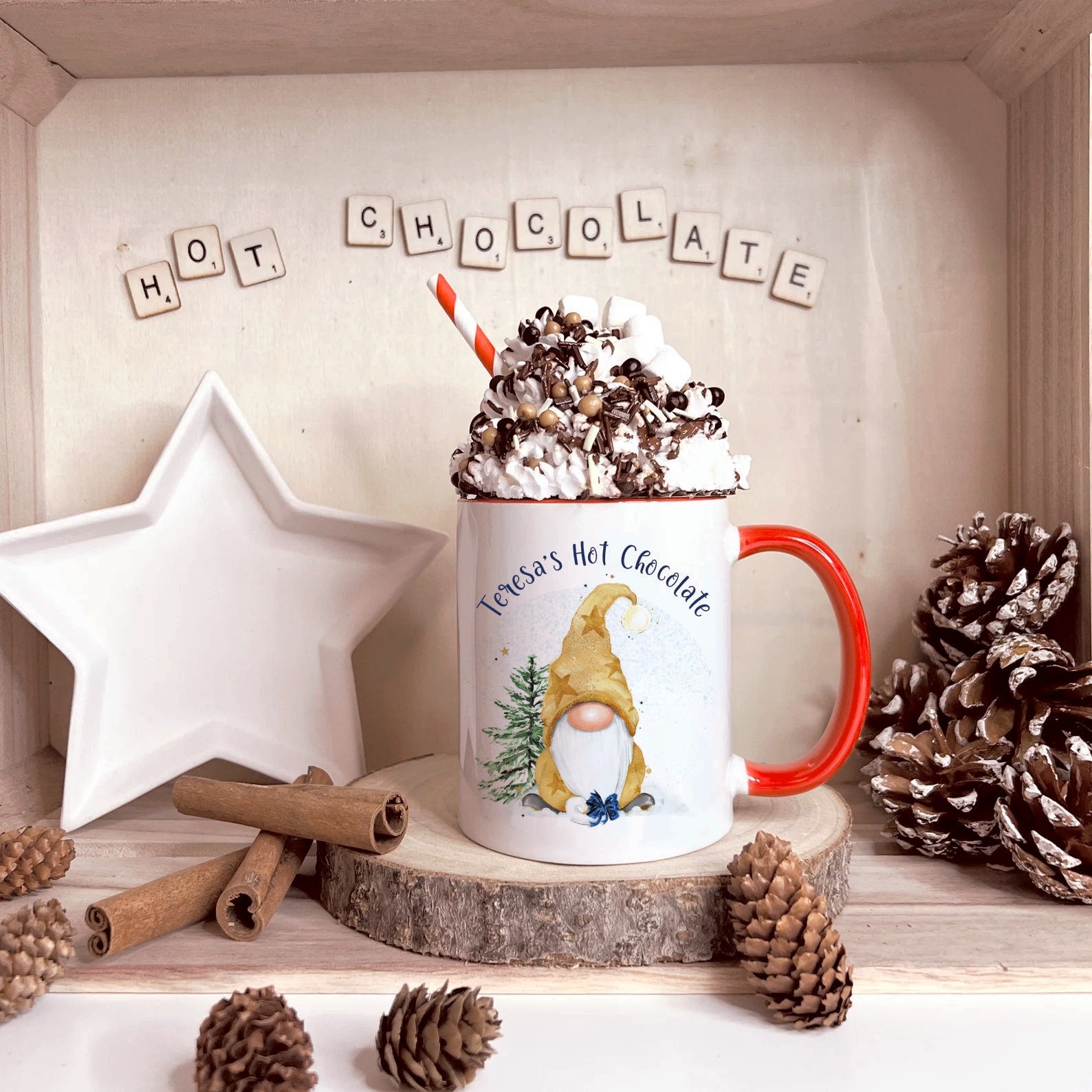 Gonk Gifts, Christmas Gonk Mug, Gonk Mug, Christmas Gnome Mug, Gonk Gifts, Christmas Mug, Christmas Gift For Her, Christmas Gift For Him