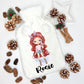 Hot Water Bottle, Fluffy Hot Water Bottle, Personalised Hot Water Bottle, Christmas Gift Girls, Xmas Gift For Granddaughter, Xmas Daughter