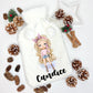 Hot Water Bottle, Fluffy Hot Water Bottle, Personalised Hot Water Bottle, Christmas Gift Girls, Xmas Gift For Granddaughter, Xmas Daughter
