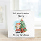 Grandson Christmas Card, Christmas Card For Grandson, Grandson Christmas Card Personalised