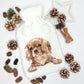 Cocker Spaniel Gift, Fluffy Hot Water Bottle, Personalised Hot Water Bottle, Hot Water Bottle, Christmas Gift, Dog Gifts,