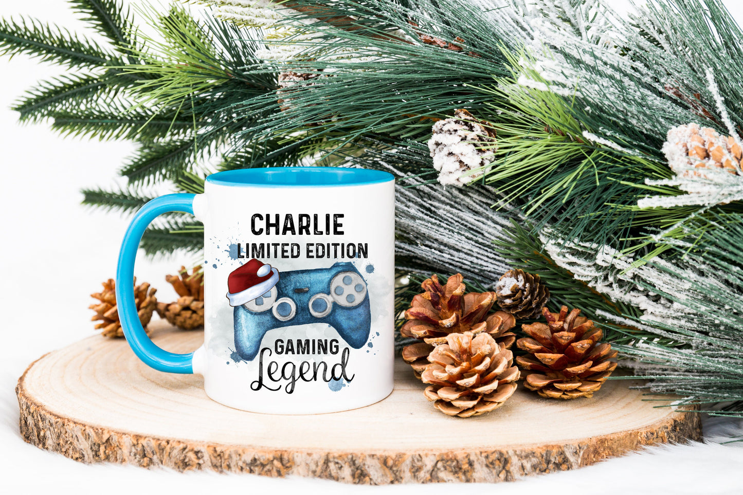 Gamer Gift, Gift For Gamers, Xmas Gamer Mug, Personalised Mug, Gift For Grandson, Teen Gift, Son Gift