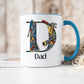 Dad Gift, Christmas Gifts, Personalised Dad Tool Mug, Gift For Grampy, Mug Gift Set For Him, Stocking filler, Grandad Christmas Gift