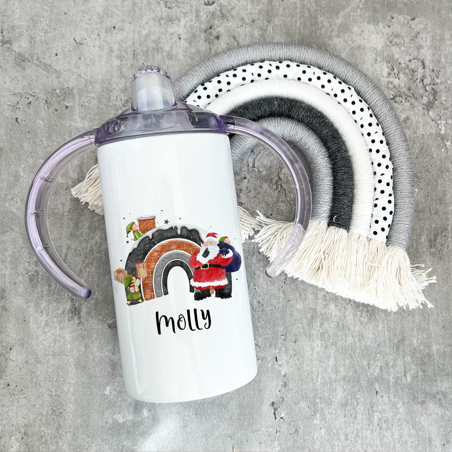Sippy Cup, Sippy Cup Personalised, Christmas Sippy Cup, Kids Sippy Cup Mug, Personalised Sippy Cup, Kids Christmas Sippy Cup
