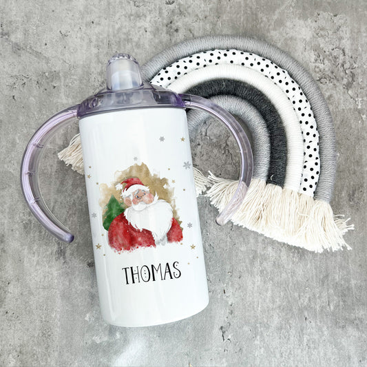 Christmas Sippy Cup, Sippy Cup Personalised, Christmas Sippy Cup, Kids Sippy Cup Mug, Personalised Sippy Cup