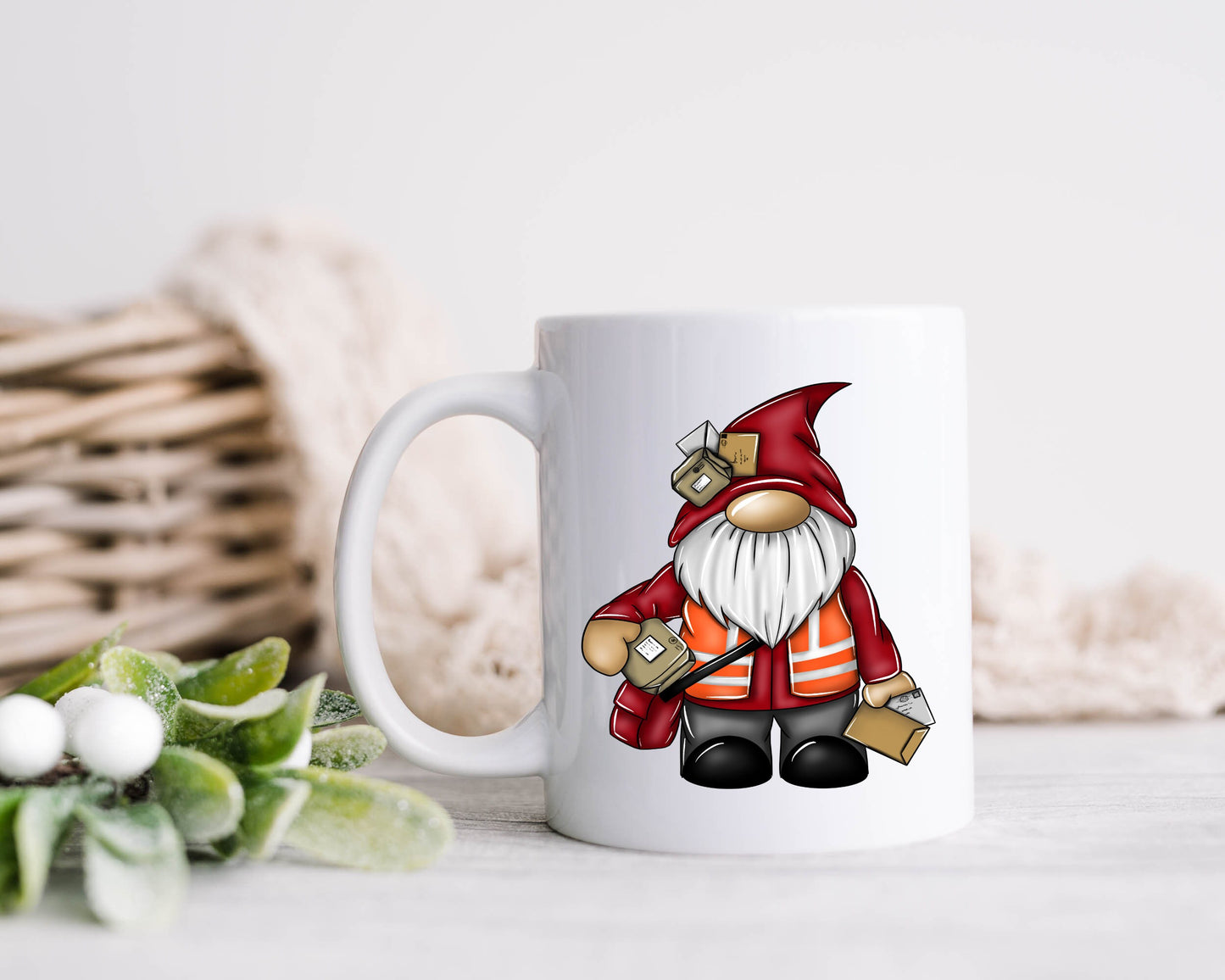 Postman Gifts, Post Man Mug, Personalised Post Person Christmas Gift, Thank You Post Man Gift, Postman Mug, Postman Birthday Card