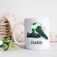 Dad Gift, Christmas Gifts, Personalised Dad Football Mug, Gift For Grampy, Mug Gift Set For Him, Stocking filler, Grandad Christmas Gift