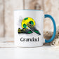 Dad Gift, Christmas Gifts, Personalised Dad Football Mug, Gift For Grampy, Mug Gift Set For Him, Stocking filler, Grandad Christmas Gift