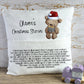 Christmas Book Cushion, Kids Book Cushion, Book Cushion, Teddy Book Cushion, Book Cushion For A Boy, Reading Story Pillow