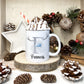 Christmas Mug, Reindeer Mug, Personalised Christmas Mug, Christmas Gifts For Friend, Xmas Gift For Grandchildren, Secret Santa Gift