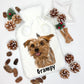 Yorkshire terrier Gifts, Personalised Hot Water Bottle, Yorkshire Terrier Design Hot Water Bottle, Christmas Gifts, Deluxe Fluffy Cover