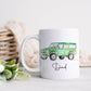 Welsh Gifts, Welsh Christmas Mug, Gift For Tadcu, Gift For Tad, Dad Mug, Vehicle mug, 4 x 4 mug