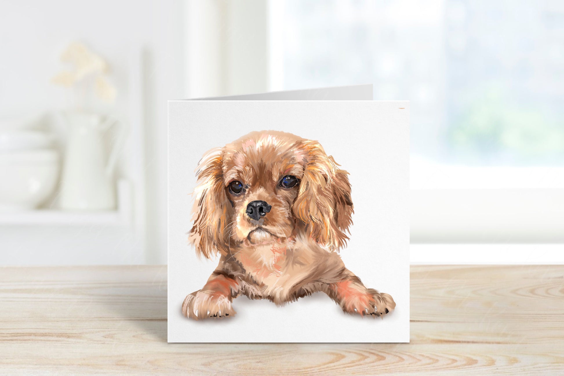 Dog Cards, Cockerpoo Card, British bulldog Card, Greeting Card, Friend Card, Animal Card, Birthday Card