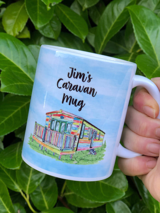 Caravan Mug, Caravan Gifts, Caravan Accessories, Camping Mug, Caravan Life