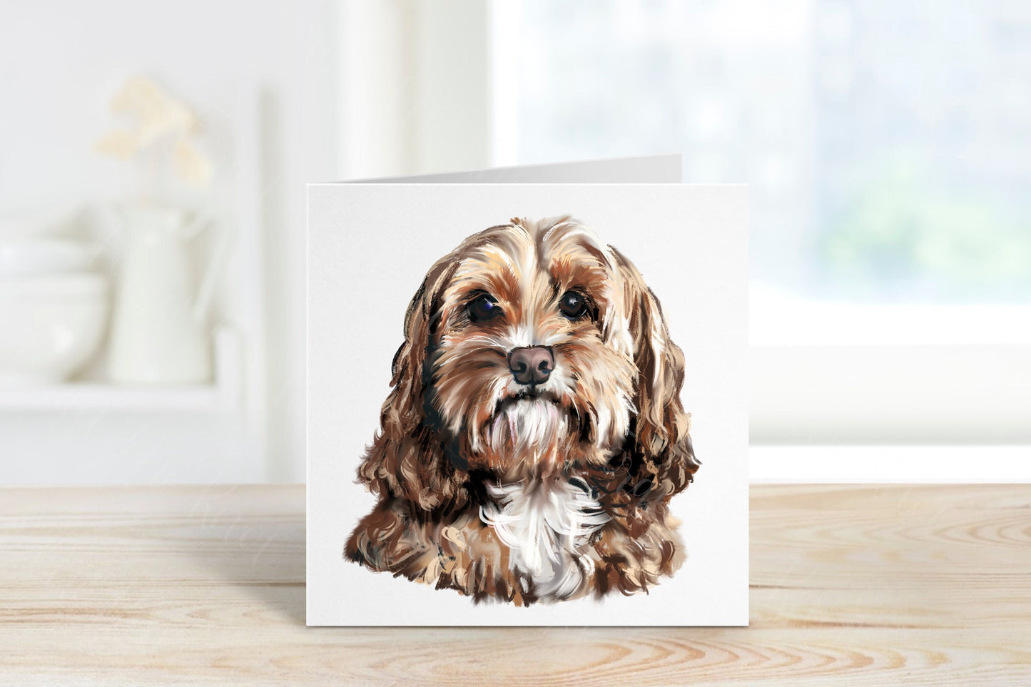 Dog Cards, Cockerpoo Card, British bulldog Card, Greeting Card, Friend Card, Animal Card, Birthday Card