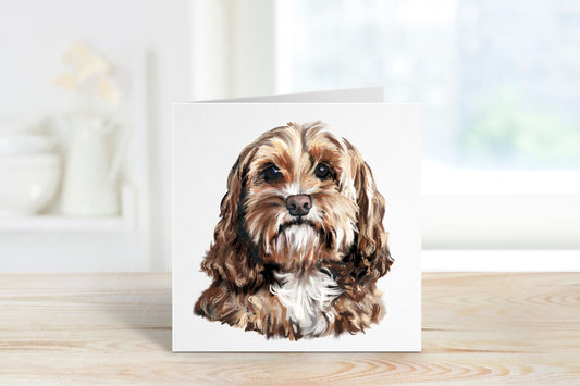 Dog Cards, Cockerpoo Card, British bulldog Card, Greeting Card, Friend Card, Animal Card, Birthday Card