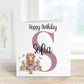 Fairy Birthday Card, Personalised Fairy Birthday Card, Birthday Card For Her, Daughter Birthday Card