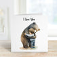 Valentine Card For Daughter, Valentine's Day Card For Kids, Valentine Card For Mummy, I love You Card