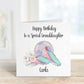 Granddaughter Football Birthday Card,Personalised Birthday Card, Daughter Birthday Card, Football Card For Girls