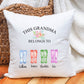 Grandma Gifts, Nanna Gifts, Nana Gifts, Personalised Mother's Day Cushion Gift, Grandma Birthday Gift, This Nanny Belongs To