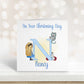 Christening Card, Personalised Christening Card, Christening Card For Girls