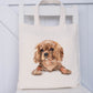 Dachshund Tote Bag, Personalised Dog Tote Bag, Personalised Gift For Her, Gift for Friend, Gift For Nana, Gift For Mum