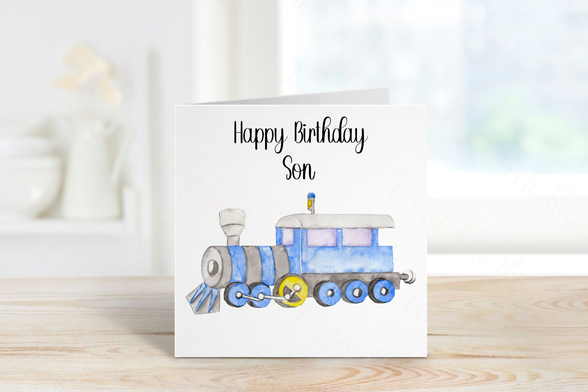 Train Birthday Card, Personalised Birthday Card, Daughter Birthday Card, Son Birthday Card, Grandson Birthday Card, Card For Granddaughter