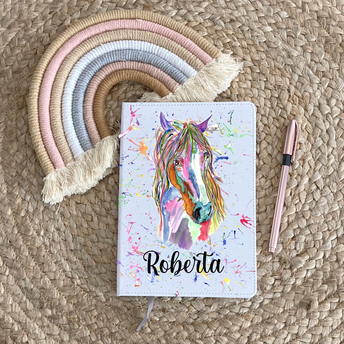 Personalised Notebook, Sparrow Hawk Notebook, Personalised Notebook, Personalised Gift For Her, Positivity Gifts