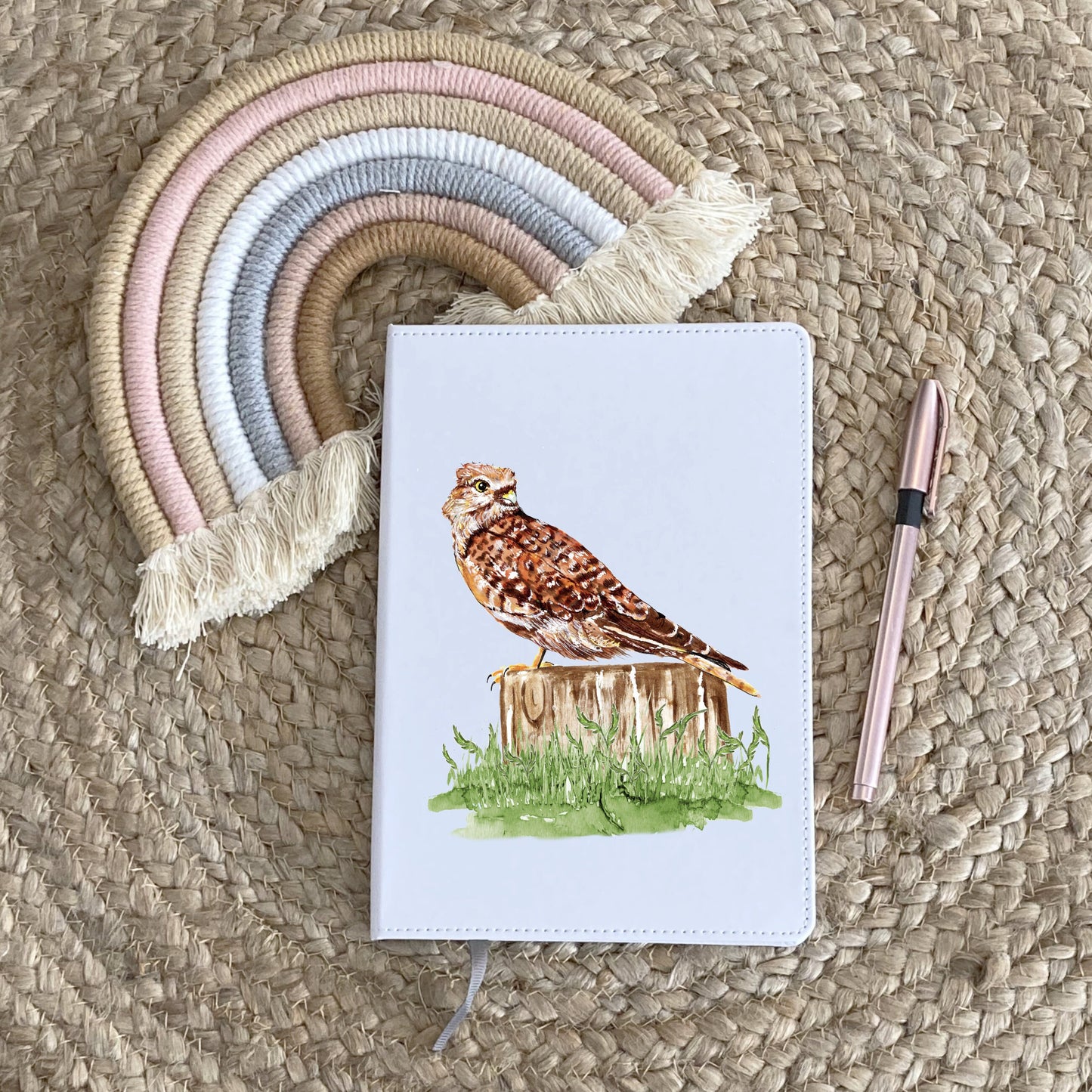 Personalised Notebook, Sparrow Hawk Notebook, Personalised Notebook, Personalised Gift For Her, Positivity Gifts