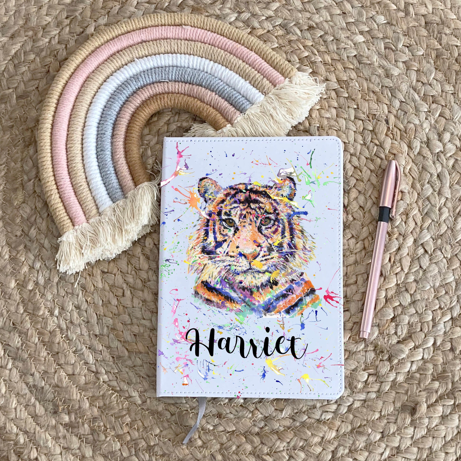 Personalised Notebook, Sparrow Hawk Notebook, Personalised Notebook, Personalised Gift For Her, Positivity Gifts