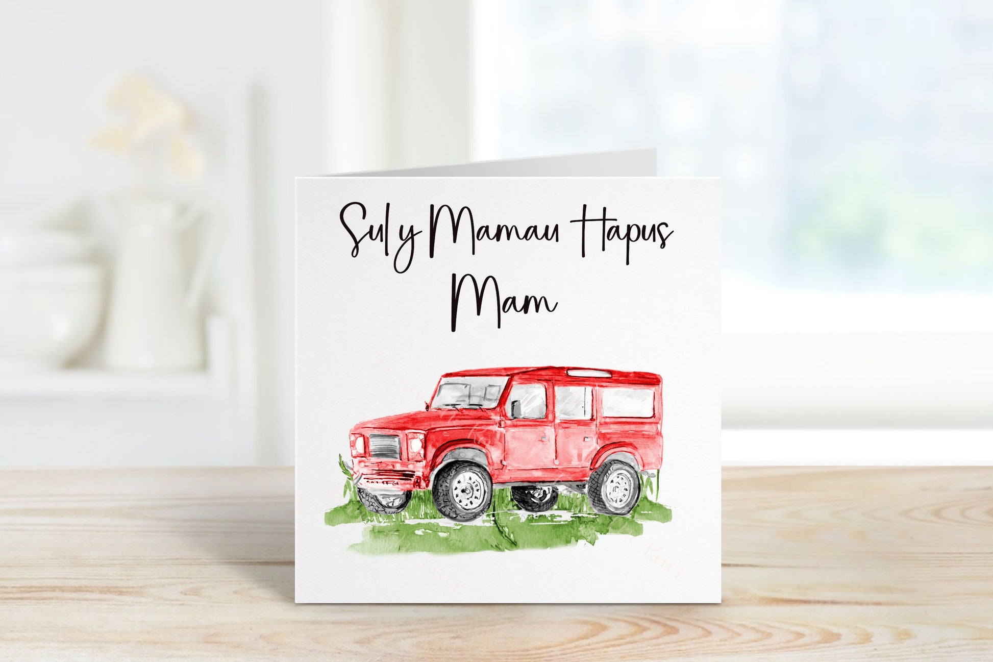 Welsh Mothers Day Card, Sul y Mamau Hapus, Welsh Mother's Day Card, Mam Mother's Day Card, Card For Nain