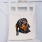 Bulldog Tote Bag, Personalised Dog Tote Bag, Personalised Gift For Her, Gift for Friend, Gift For Nana, Gift For Mum