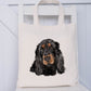 Cocker Spaniel Tote Bag, Personalised Dog Tote Bag, Personalised Gift For Her, Gift for Friend, Gift For Nana, Gift For Mum
